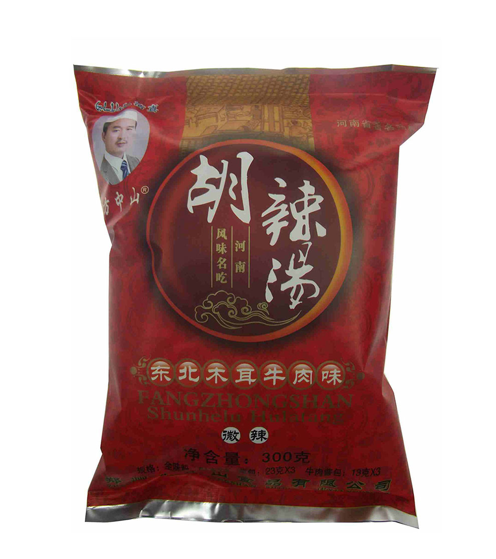 [河南馆]方中山 胡辣汤 木耳牛肉汤料300g袋装河南特产胡辣汤 微辣300