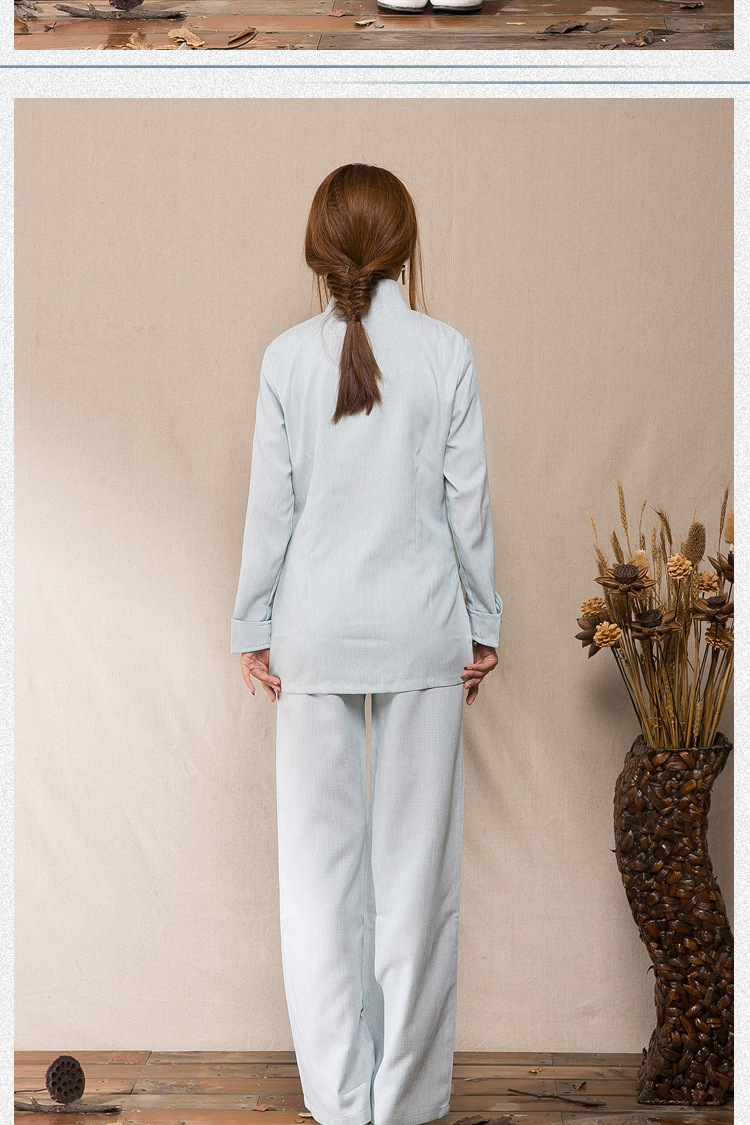 Ancient Evelyn, 2015 Autumn New) cotton linen china wind women improved Tang Dynasty Women's jacket coat kit shirt light gray suit XXL picture, prices, brand platters! The elections are supplied in the national character of distribution, so action, buy now enjoy more preferential! As soon as possible.