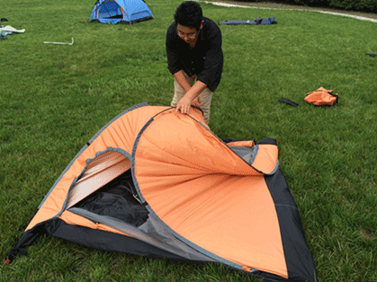 悠景(yourjoy)户外帐篷3-4人单层休闲全自动帐篷多人休闲免搭建2秒速