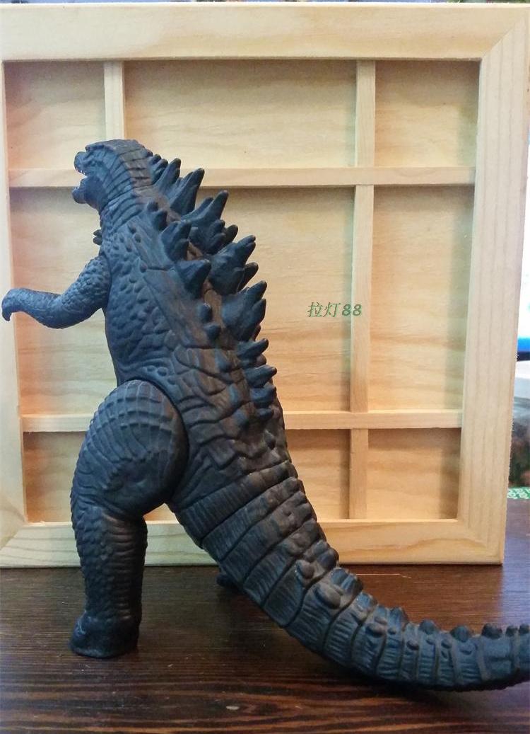 红莲哥斯拉怪物玩具怪兽公仔礼物模型散货摆件手办现货关节可动黄 高