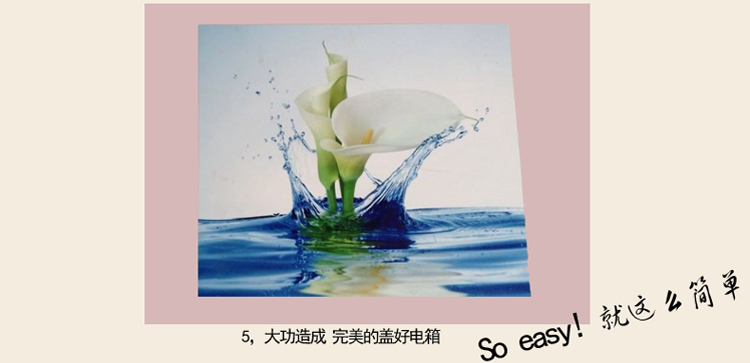 
                                        华庭丽娜 电表箱装饰画可推拉盖电表箱无框遮挡画现代装饰画餐厅电闸箱 可来图定制无框画 爱情心树 40*50cm默认右推                