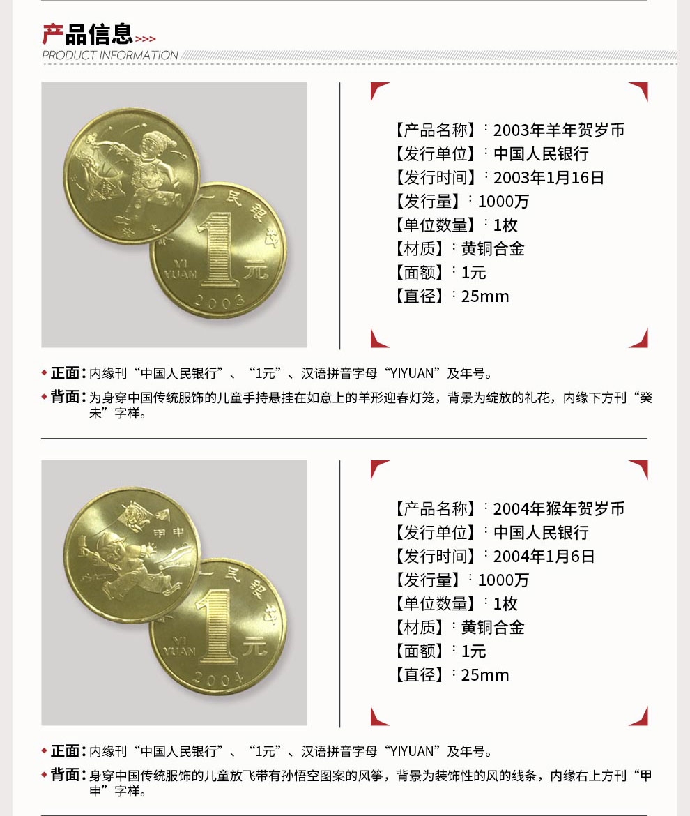 2，光泉藏品 2003-2014年十二生肖紀唸幣大全套一輪生肖幣12生肖幣 2010年虎年