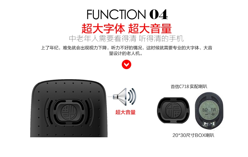 首信(CAPITEL)S900 联通\移动2G翻盖老人手机 手机 珍珠白