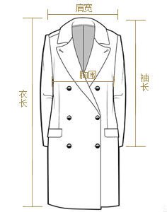 ZK欧美女装 2015秋装新款牛仔风衣外套女 中长款单排扣风衣外套 深蓝色 S