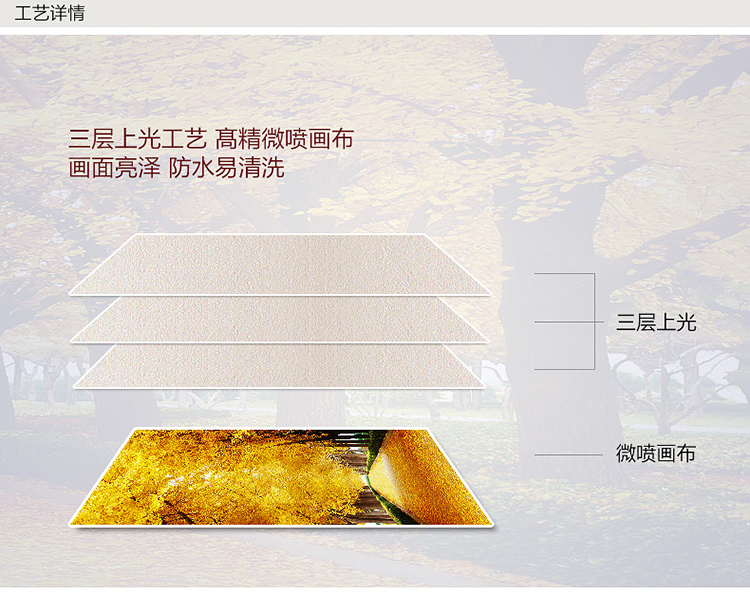 Timax现代客厅装饰画 山水风景有框画油画地中海挂画 艺术画欧式卧室壁画沙发背景墙画三联 三联大海椰树 40*40cm实木有框画