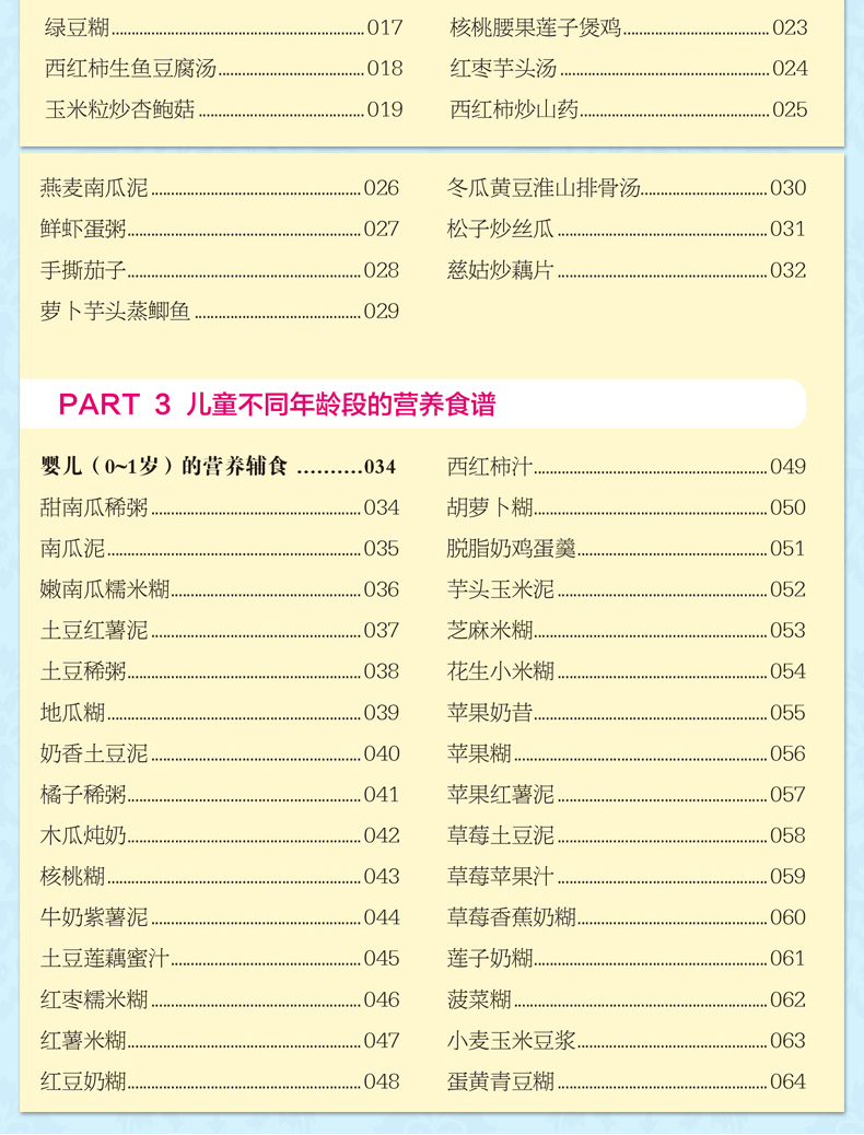 可口营养的儿童菜1688 儿童营养早餐食谱书0-6-12岁儿童菜谱书籍大全