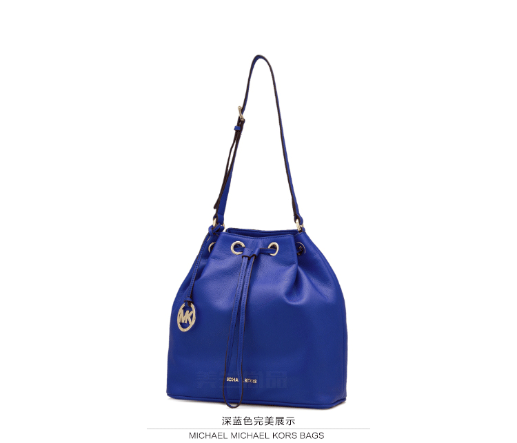 michael kors 2014新款女士包包 mk水桶包欧美单肩女包30f4gjll3l 深