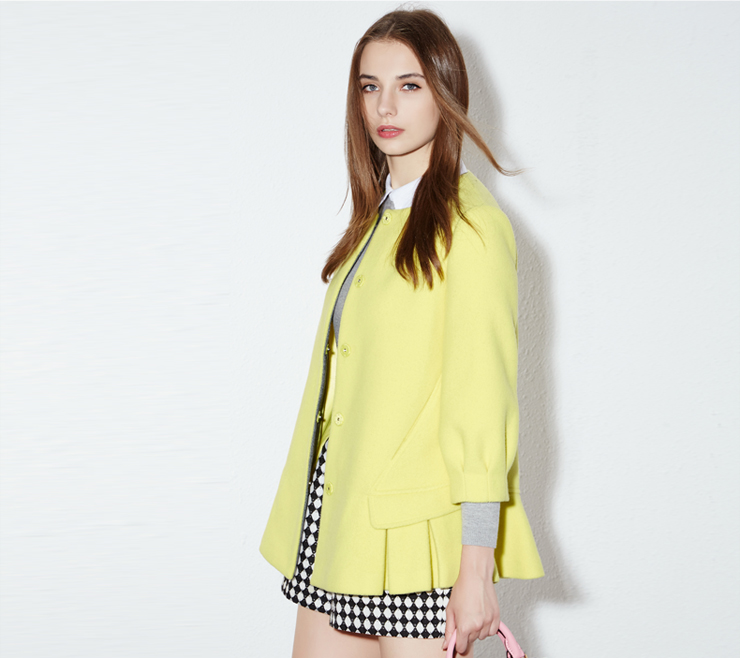 [i] to buy three from Hong Lai Ying 2015 Fall/Winter Collections new Korean temperament sweet Long Neck Jacket gross? female long-sleeved yellow XL Photo (61), prices, brand platters! The elections are supplied in the national character of distribution, so action, buy now enjoy more preferential! As soon as possible.