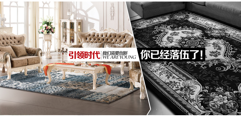 D土耳其进口现代简约客厅茶几沙发地毯卧室地毯手工剪花 法斯特 037A灰 80cm*120cm