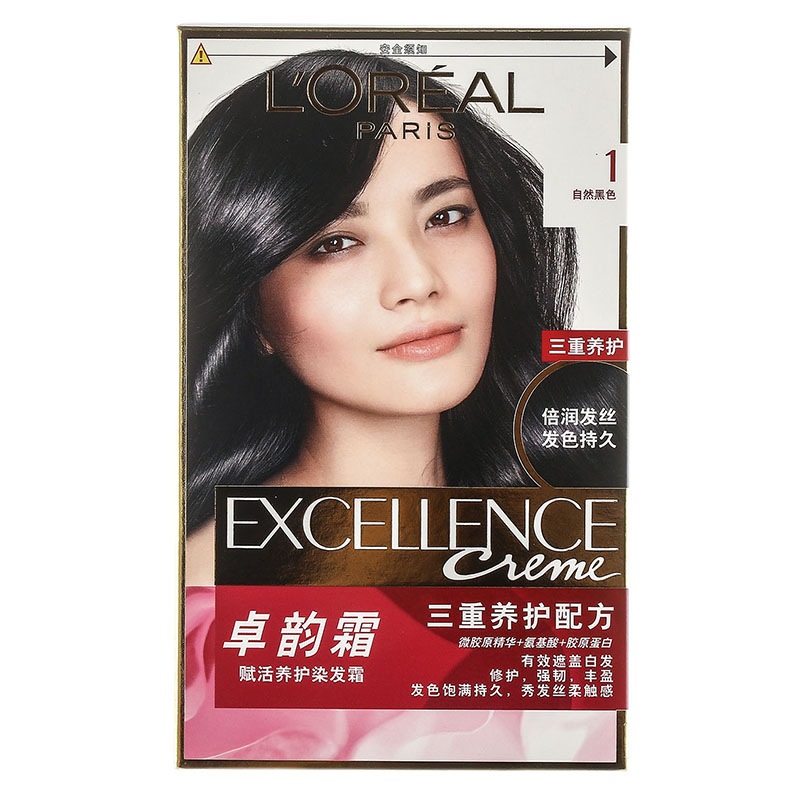 欧莱雅（LOREAL）卓韵霜护发染发...