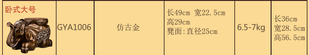 
                                                                                得美莱斯 换鞋凳摆件 客厅大象摆件创意装饰家居饰品摆设工艺礼品结婚礼物乔迁新居开业送礼招财摆件 站立加大号欧式红(鼻子向上)                