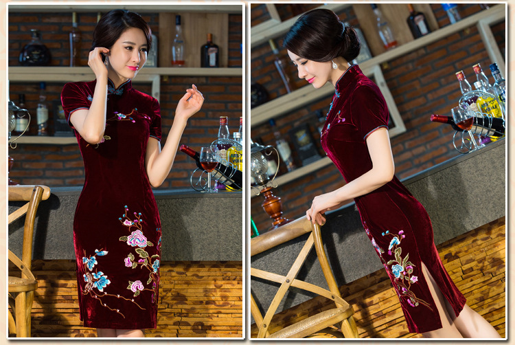 In accordance with the 2015 Carlisle-three new moms wedding Kim scouring pads retro dresses cheongsam dress improved skirt green XXL picture, prices, brand platters! The elections are supplied in the national character of distribution, so action, buy now enjoy more preferential! As soon as possible.