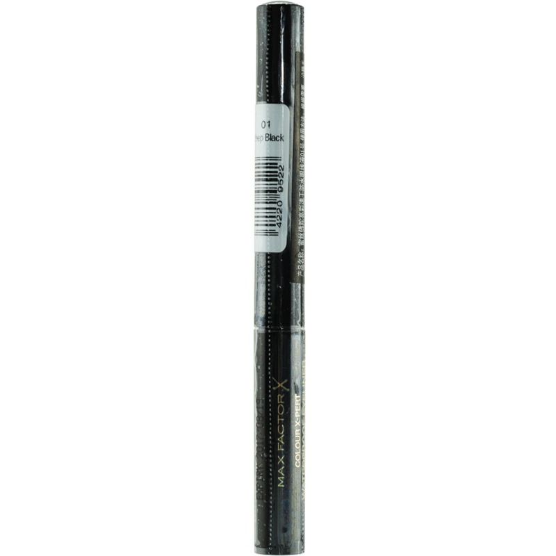 蜜丝佛陀（Max Factor）亮彩速干防水眼线液 1.7ml 黑色（彩妆 防水 持久 不晕染）