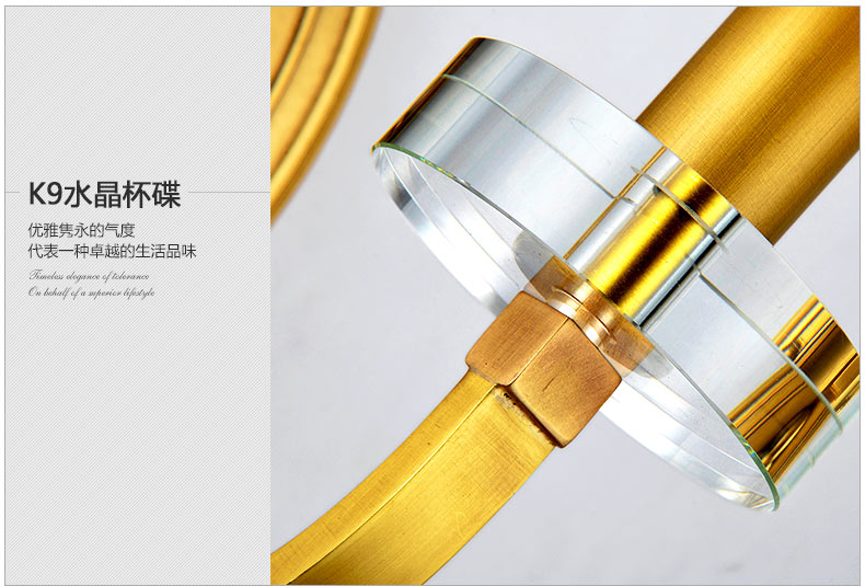 鹰皇蔻驰 欧式led壁灯全铜 美式 卧室床头 高档客厅门厅过道灯 装饰灯 单头壁灯