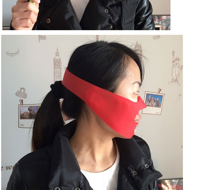 医用硅胶瘦脸带咬肌3D面罩提升面部肌肤打造V脸去法令纹大饼脸变小V脸