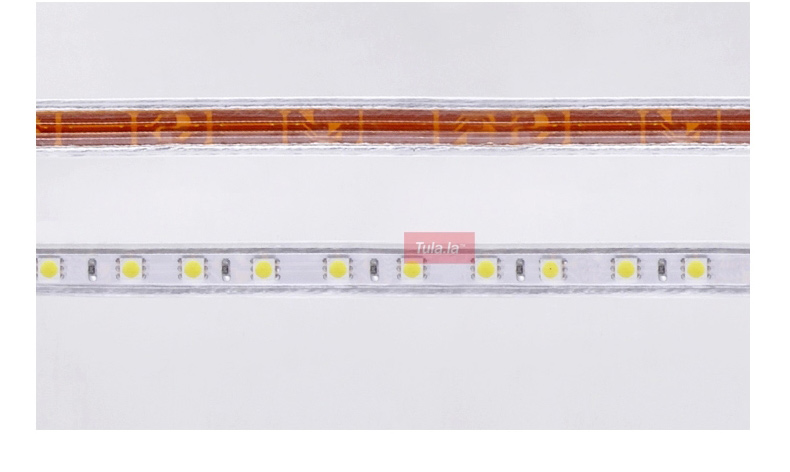 图拉 5050贴片1米60珠LED高亮节能灯带/台湾进口芯片超亮8004 5050灯带暖白光 60珠1米