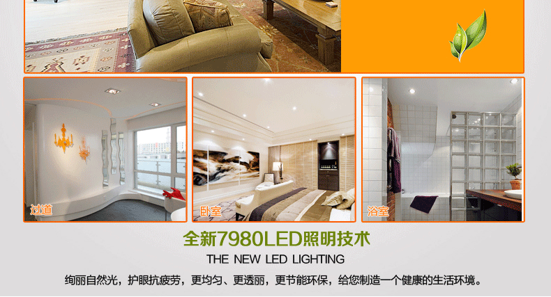 合丰 LED进口贴片过道灯玄关灯阳台灯走廊灯水晶灯吸顶灯门厅灯入户灯现代时尚梦幻花朵灯 LED3W+紫红辅光 暗装