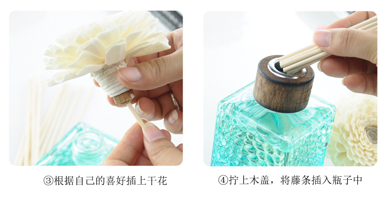 
                                                            维优净MAYCI无火香薰精油套装200ML室内香薰藤条香薰套装房间香水室内装饰摆件 薰衣草                