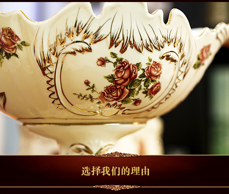 图慕 欧式田园摆件树脂美式抽纸盒烟灰缸果盘 家居家装装饰品餐巾盒果盘 欧式树脂-复古烟灰缸 大号
