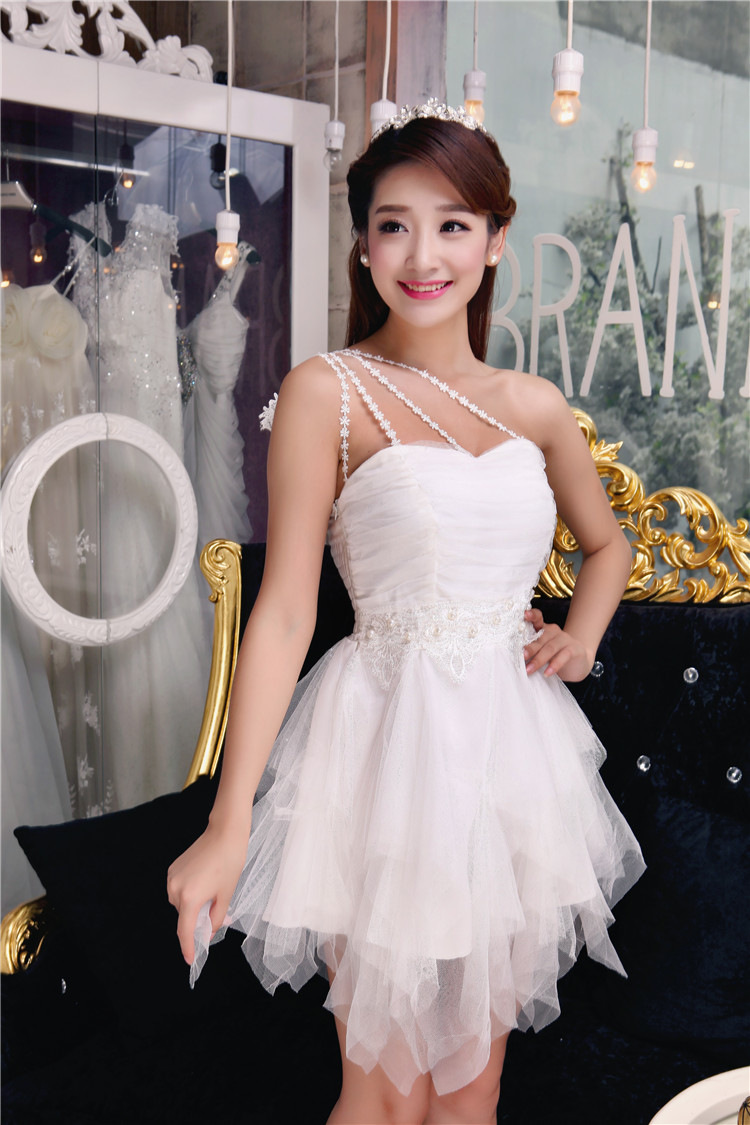 The 2015 autumn fen new temperament Sau San Diamond Pearl of the Staple manually wiping the chest dresses bridesmaid groups dress skirt pink S picture, prices, brand platters! The elections are supplied in the national character of distribution, so action, buy now enjoy more preferential! As soon as possible.