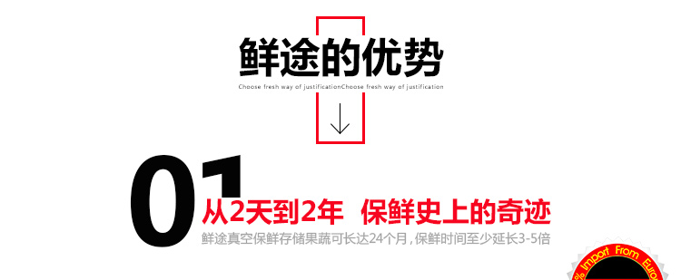 德国Stntus鲜途 进口自动食品真空包装机 家用抽真空自动封口机 小型商用保鲜机 SV1000旗舰款(有袋槽/滑动切割刀)