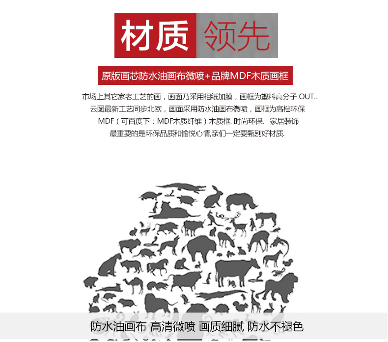 
                                        云图 创意励志 黑白装饰画现代简约酒吧咖啡厅办公室文化挂画墙画 一套ABC画面 40*60(黑色框)                