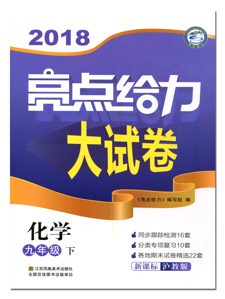 2018春 亮点给力大试卷 化学 九/9年级下册 新课标沪教版 同步跟踪