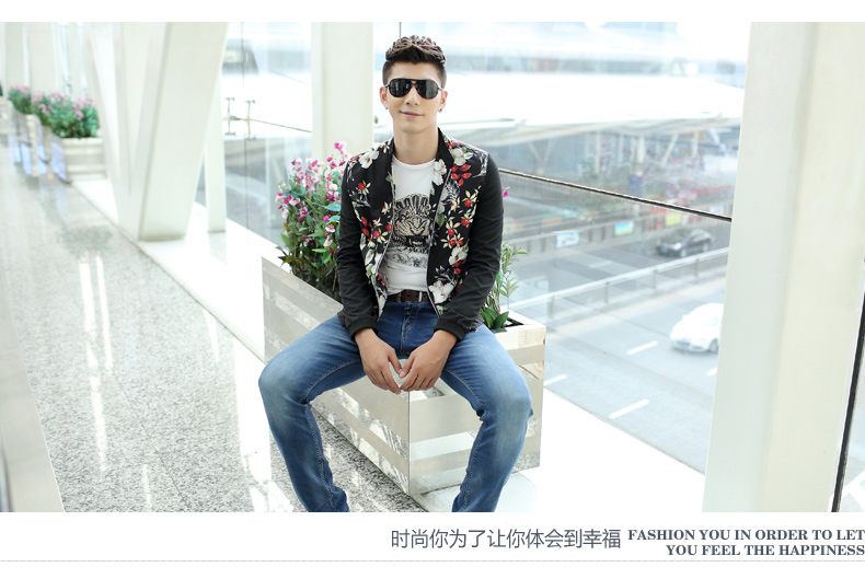 2014irefon秋冬季男装新款<em>中国风男士</em>夹克潮男