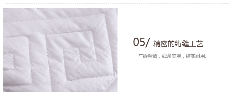 
                                                                                丝域 床笠单件 夹棉加厚纯棉床罩高档席梦思床垫套乳胶床垫保护套防滑防尘床套罩定制榻榻米加大加高罩子 长城格(白色) 1.8米床180*200cm 围高32cm                