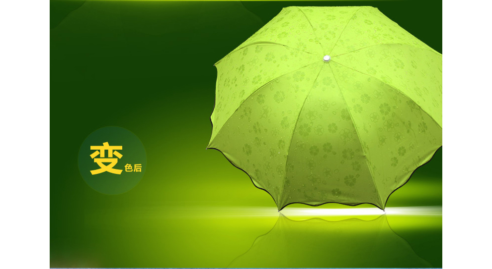 
                                        韩国遇水开花晴雨伞两用折叠创意女太阳伞防紫外线小黑伞轻巧遮阳伞防晒黑胶情人节礼物 升级加厚零透光  俏丽粉                