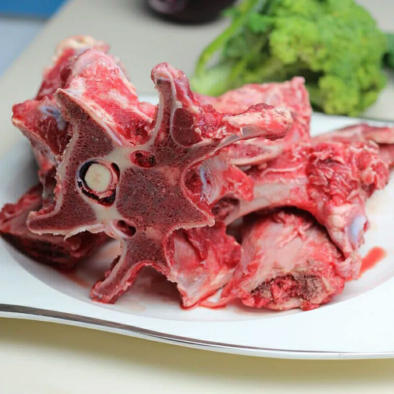 博多客 新鲜带肉牛蝎子 牛脊梁骨 牛脊骨 牛大骨 牛骨头牛肉 2.5kg