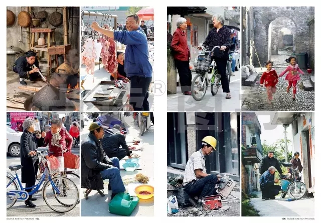 0场景速写照片周愈清 尚读人物速写基础知识构图画面场景速写