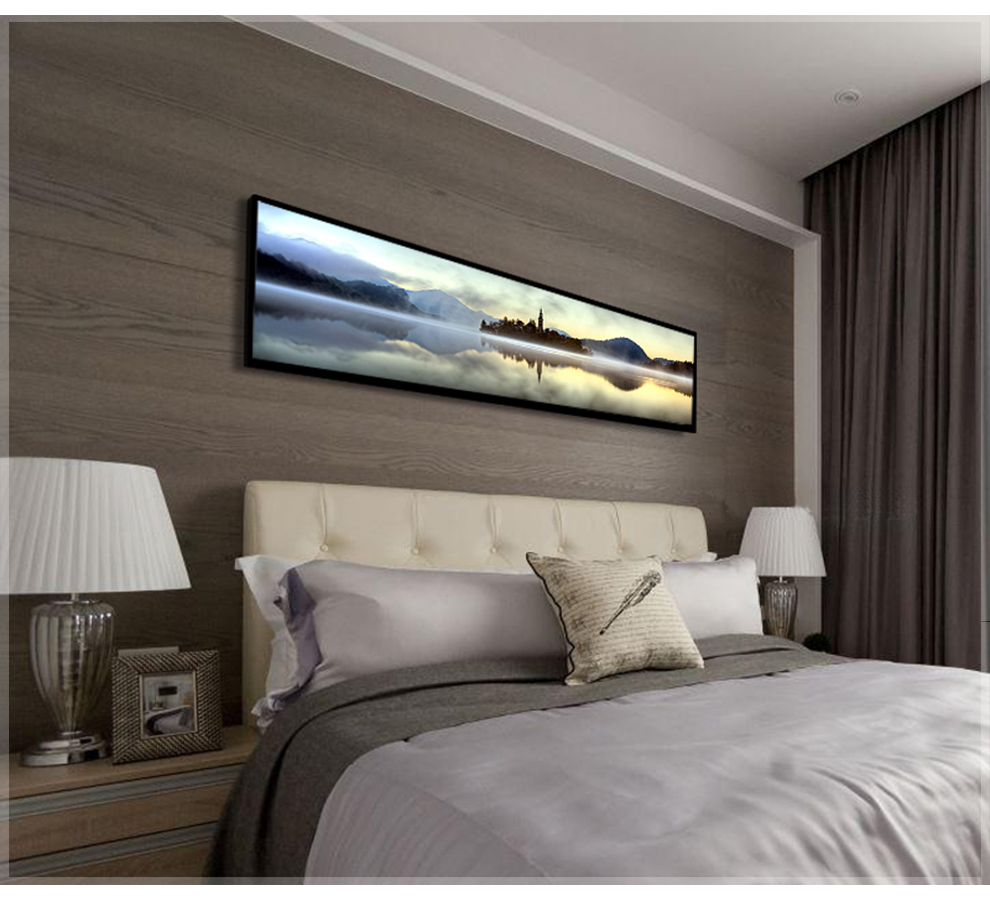 瑞尚(ruishang) 卧室装饰画床头画酒店宾馆客厅现代简约挂画沙发背景