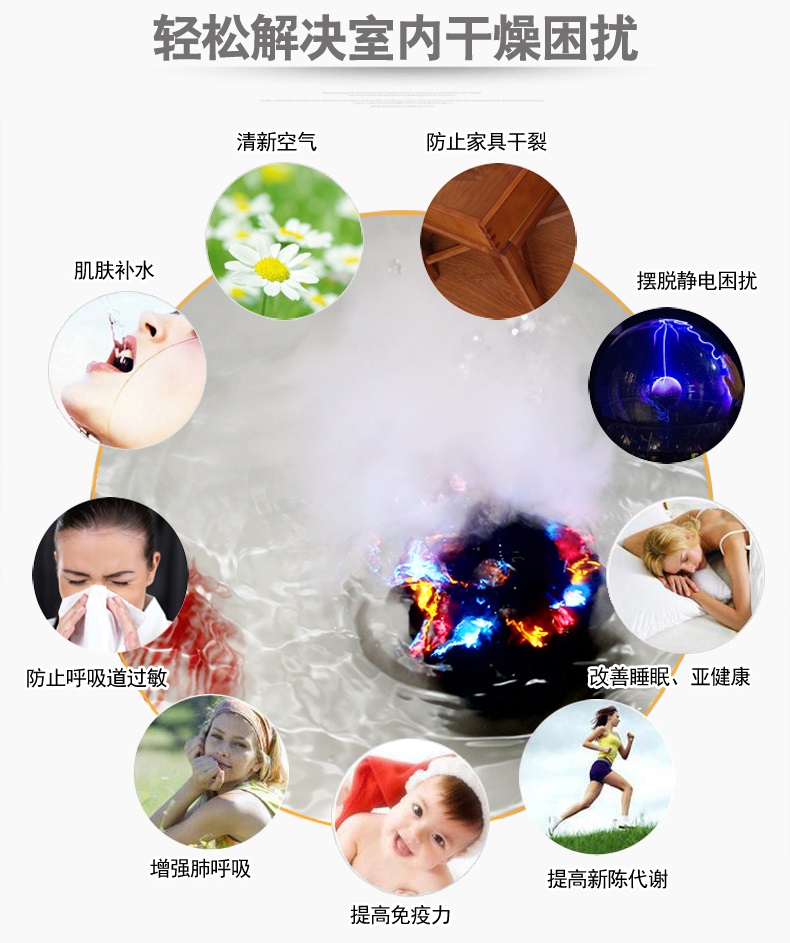 
                                        养荷花 水箱族包邮 景德镇陶瓷金鱼缸  手绘清荷过滤喷水风水乌龟缸 榆木底座风水摆件 D款                