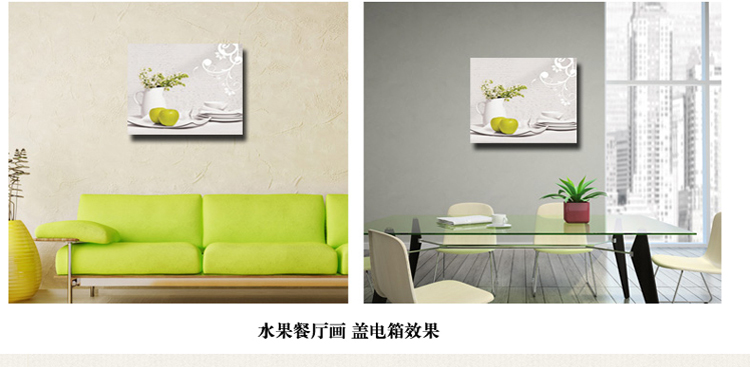 
                                        华庭丽娜 电表箱装饰画可推拉盖电表箱无框遮挡画现代装饰画餐厅电闸箱 可来图定制无框画 爱情心树 40*50cm默认右推                
