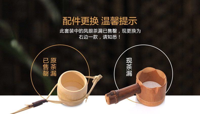雅集陶瓷茶具套装功夫茶 景德镇白瓷茶道套装 带竹茶盘茶海