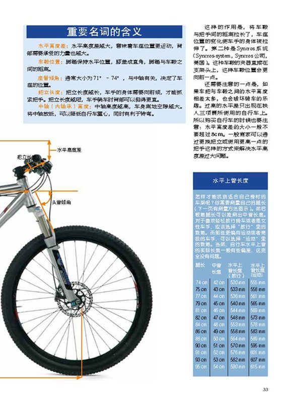 正版山地自行车 实用手册 构造组装调校维修保养使用知识技能书 山地