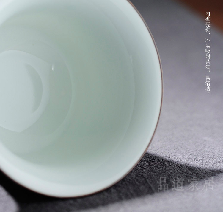 
                                                            品道家居 白盖碗陶瓷茶碗手工盖碗茶杯 功夫茶具三才碗                