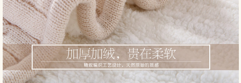 
                                        爱斯基摩人 毛毯 加厚针织毛线毯子 纯色羊羔绒空调休闲盖毯 灰色 120*180cm                