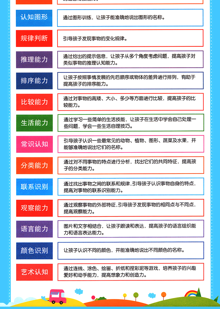 幼儿宝宝智力开发图书 思维激发400题 6-7岁 6-7岁儿童全脑逻辑思维