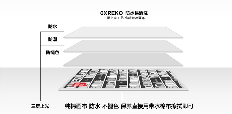 
                                        云图 创意励志 黑白装饰画现代简约酒吧咖啡厅办公室文化挂画墙画 一套ABC画面 40*60(黑色框)                
