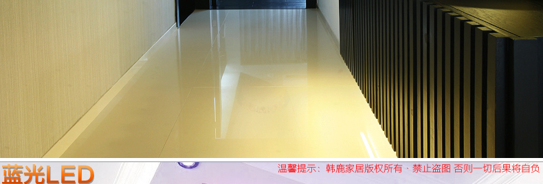 合丰 LED进口贴片过道灯玄关灯阳台灯走廊灯水晶灯吸顶灯门厅灯入户灯现代时尚梦幻花朵灯 LED3W+紫红辅光 暗装