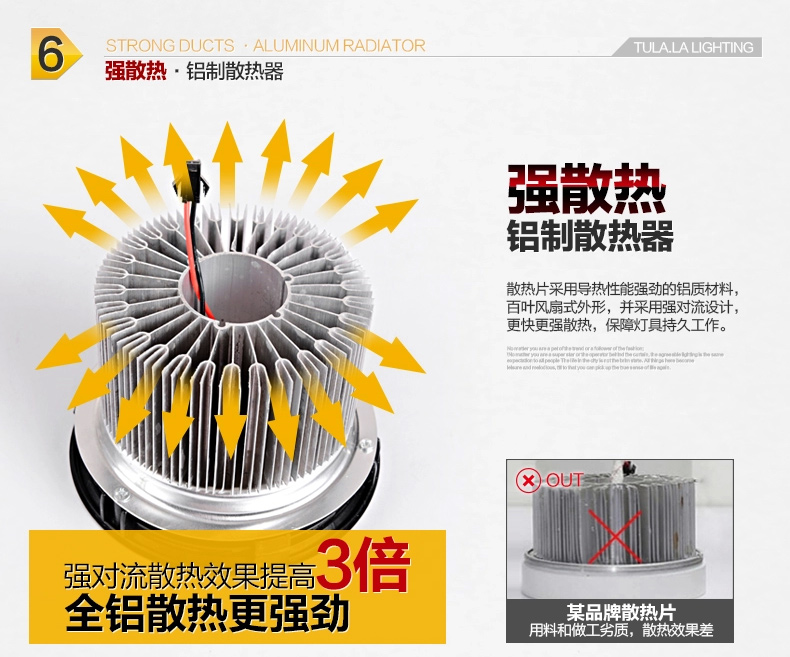 图拉 LED射灯服装店射灯全套轨道灯明装轨道灯具12w聚光灯背景墙灯7425 9w黑壳暖白光 吸顶式-明装款