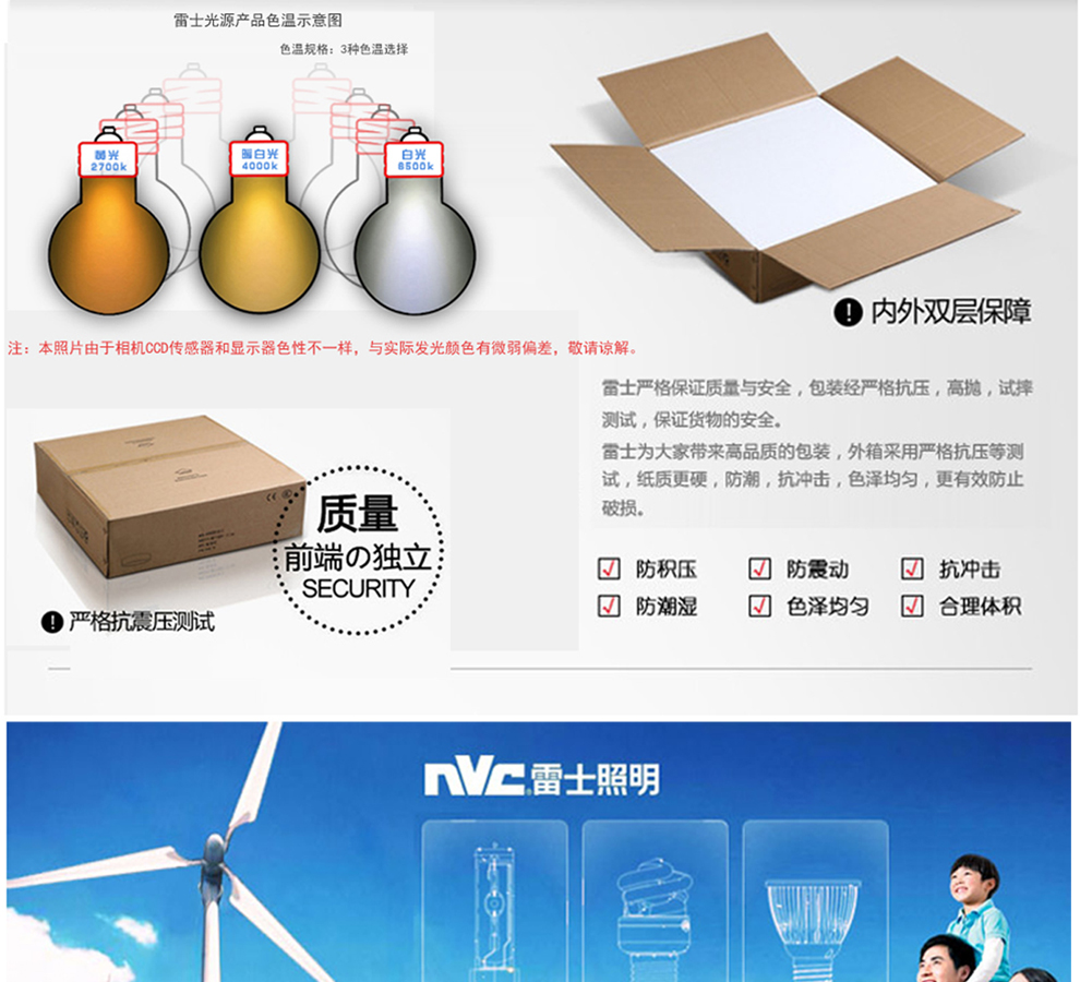 雷士照明 方形双头led格栅射灯 全套斗胆灯客厅过道天花射灯NLED502SA 501单头COB 3W 白光