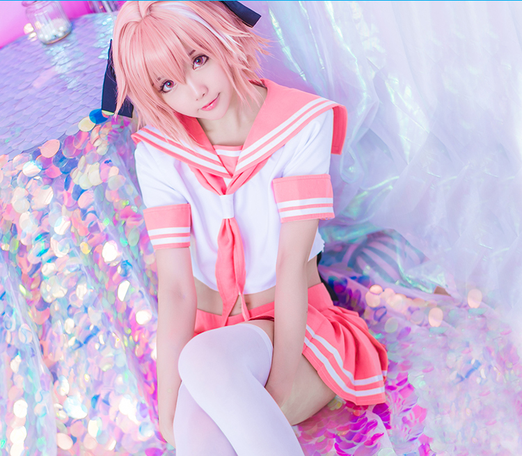 fate阿福cos阿斯托尔福水手服cosplay服装fgo 现货(拍