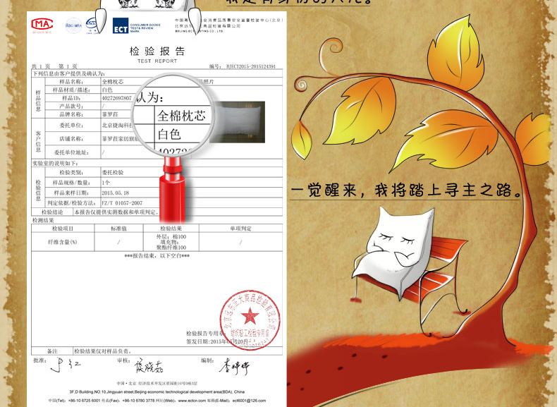 
                                        菲罗菈（Frola）全棉枕头 羽丝绒枕芯 一对（两只装）全棉舒适枕头 48*74cm两只装                