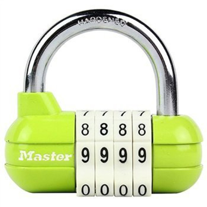 玛斯特（Master Lock） 1523MCND 专业运动彩色密码锁 （浅绿色）