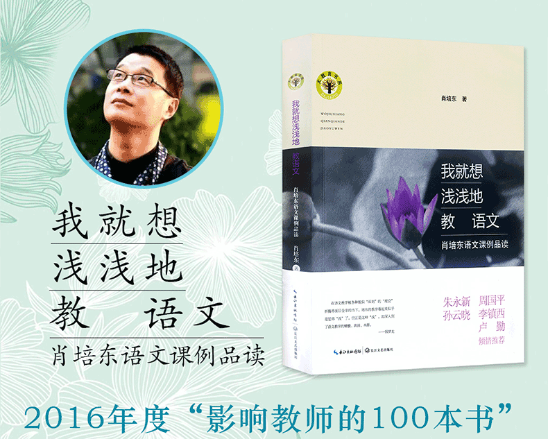 我就想浅浅地教语文 肖培东大教育书系/语文课例品读/荟萃经典案例的