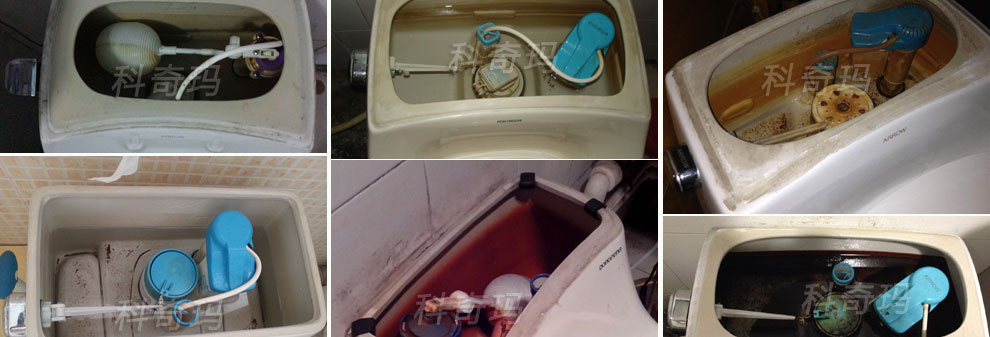 科奇玛kqm 抽水马桶配件套装 老式排水阀侧面按 冲水按钮 连体矮水箱