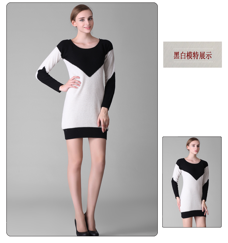 贵族依诺<em>女式</em>羊绒衫<em>加厚打底衫</em>女士羊绒针织衫